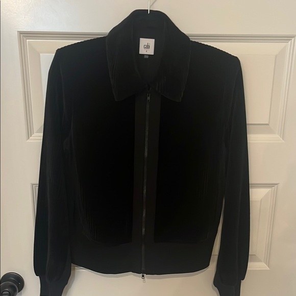 Black Velvet Women's Jacket - CAbi Team Jacket - Picture 1 of 5